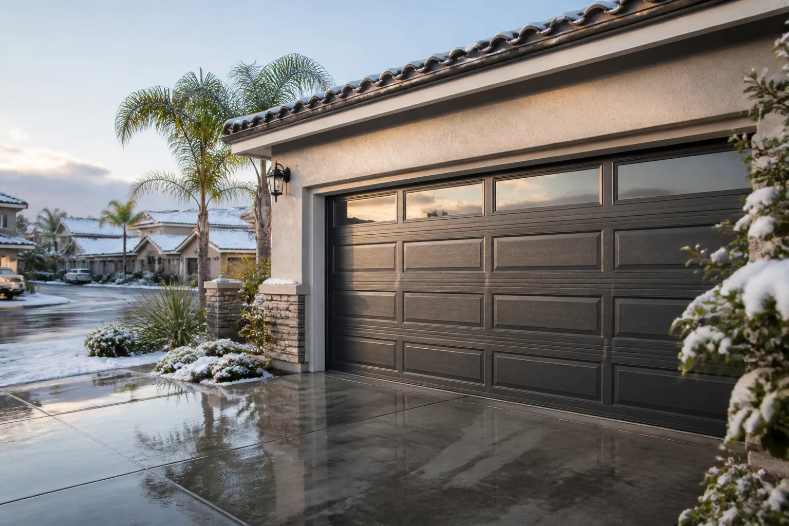Preparing Your Home’s Garage Door for Winter in Los Angeles